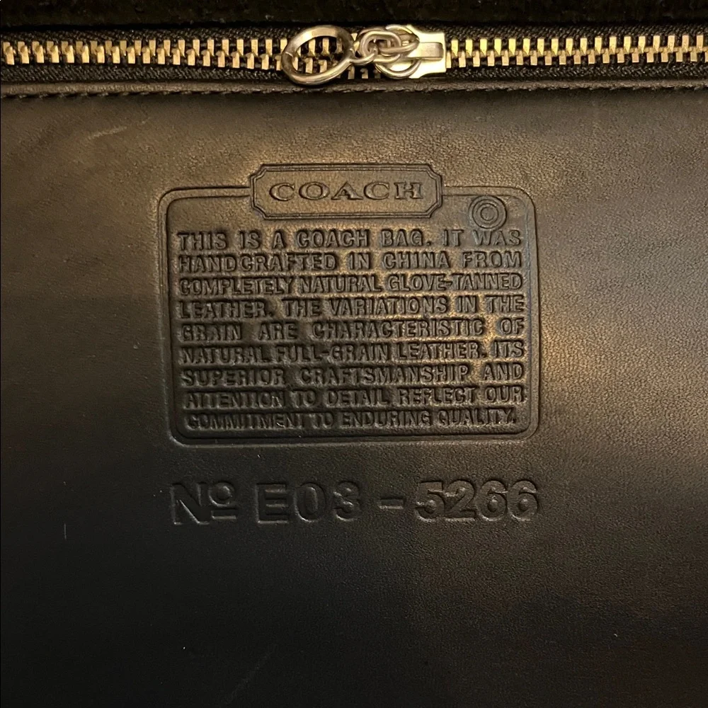 Coach authenticated refined